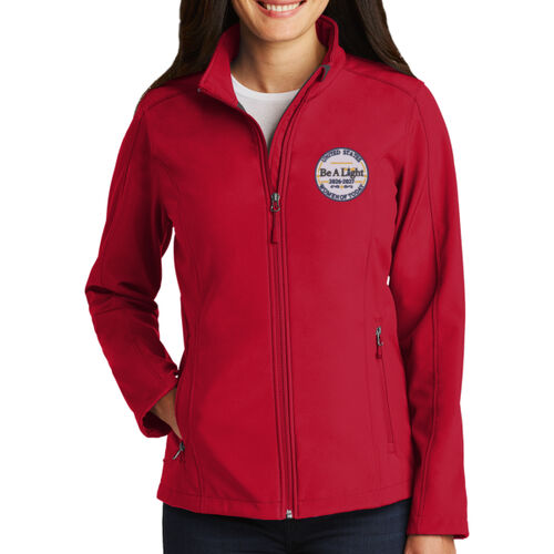 Ladies Core Soft Shell Jacket w/ Left Chest & Back Name Options Thumbnail
