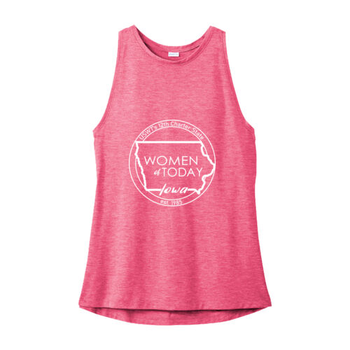 ® Ladies PosiCharge ® Tri Blend Wicking Tank w/ Back Name Option Thumbnail