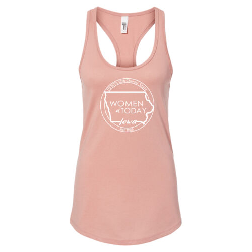 Women's Ideal Racerback Tank w/ Back Name Option Thumbnail