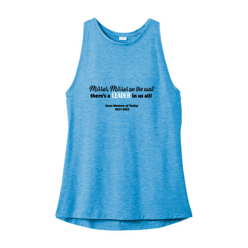 ® Ladies PosiCharge ® Tri Blend Wicking Tank w/ Back Name Option Thumbnail