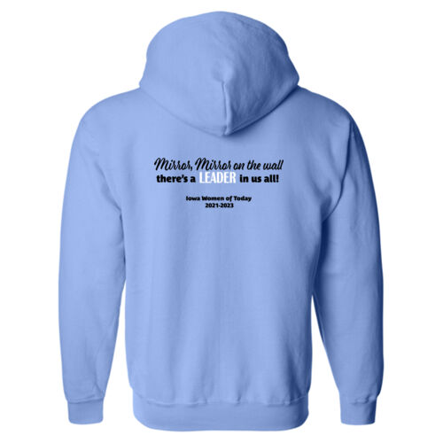 Heavy Blend Full-Zip Hooded Sweatshirt w/ Left Chest Name Option Thumbnail